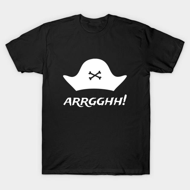 Pirates / Hat / Argh! (Dark) T-Shirt by oceanys